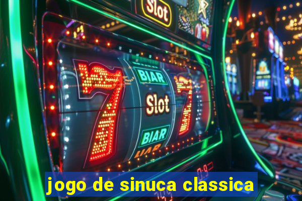 jogo de sinuca classica